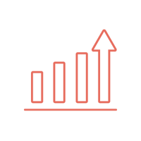icon depicting business growth