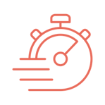Icon depicting speed