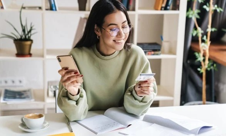 Student Smling Debit Card